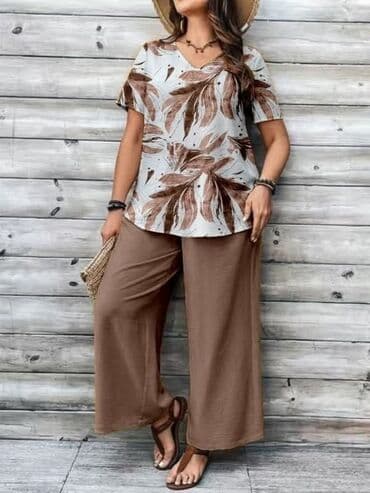 elipsa kompleti sa pantalonama: 3XL (EU 46), bоја - Šareno — 2