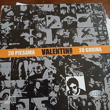 CD album: Valentino – “20 pjesama, 20 godina” - Izdavač: City Records