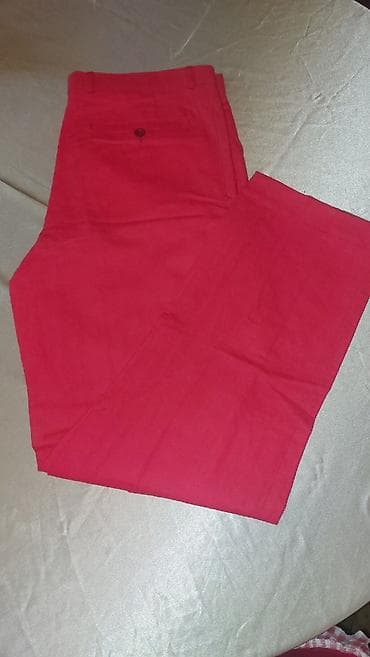 zelene pantalone muske: CRVENE MUŠKE PANTALONE - NOVO! Klasične pantalone, nesvakidašnje boje — 3