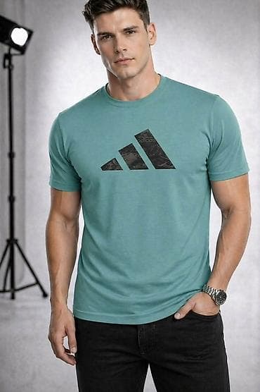 Men's T-shirt Adidas, bоја - Šareno