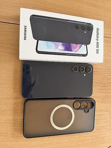 Mobilni telefoni i aksesoari: Samsung Galaxy A55 5G – tamnoplava boja - Ekran: 6.6" Super AMOLED — 4