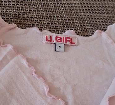 Dečiji aksesoari: Dečja baletska/plesna bolero majica U.GIRL - Boja: svetloružičasta - — 2