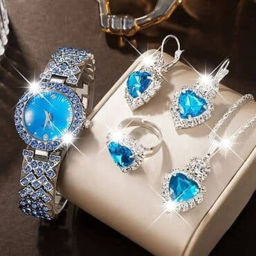 win win satic smartic: Set: Earrings, Bracelet, Necklace, Material: Stainless steel — 4