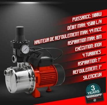 polovne tv komode iz uvoza: Master pumpa za vodu inox 1100W Cena:120evra Pumpa za vodu Master — 3