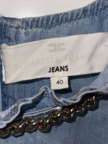c a haljine 2022: Elisabetta Franchi S (EU 36), M (EU 38), color - Blue, Without sleeves — 9