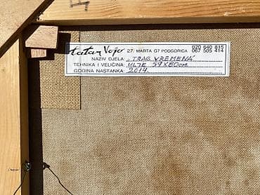 torbe za prodavnicu: Na prodaju umetničko delo – Voja Tatara Autor: Voja Tatar, priznati — 2