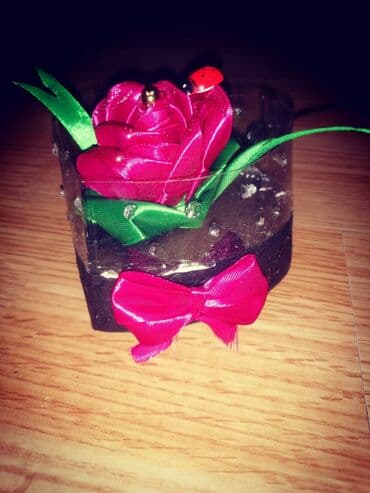 ukrasi od stiropora za novu godinu: Bоја - Roze, Novo — 2