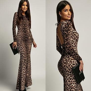 bez sako zenski: 🔥Duga ženski haljina sa leopard printom
2200 din ❗️ — 1