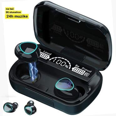 Cena 2490 rsd na popustu BEZICNE SLUSALICE sa power bankom LED ekran