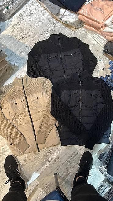 pantalone s: Herno muška hibridna jakna/džemper - Model: pleteni džemper sa — 5