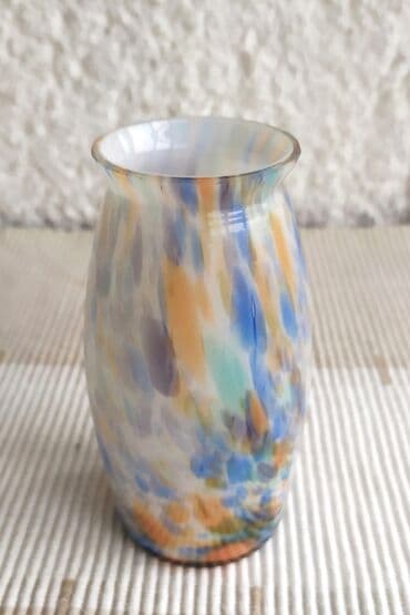 dodatak za slavinu na sudoperi: Vase, Glass, color - Multicolored, Used — 1
