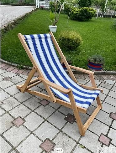 Lezaljke drvene sklopive 6500din komad. E
