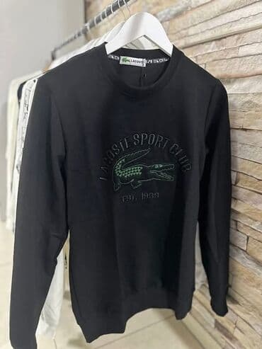 crno beli tech fleece: Duks, L (EU 52), M (EU 50), S (EU 48), Dior, bоја - Bela — 3