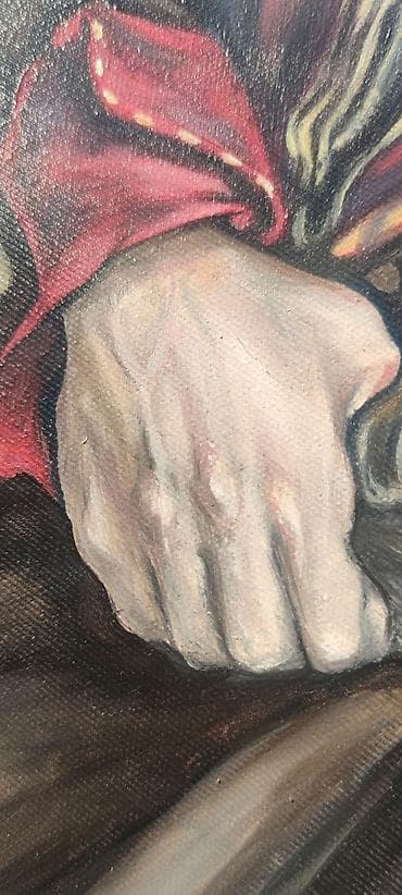 Građevinarstvo i remont: Portret Karađorđa – ulje na platnu (60×40 cm) Na prodaju originalna — 3