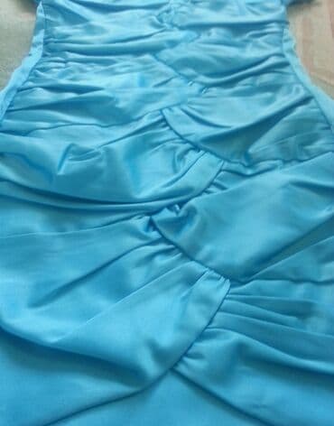 h m haljine za devojcice: XS (EU 34), color - Light blue, Cocktail, Short sleeves — 5