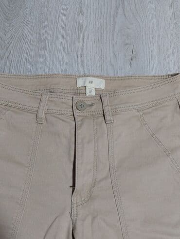 muška jakna ombre: Pantalone, S, H&M, Dzeparke, bоја - Bež — 2