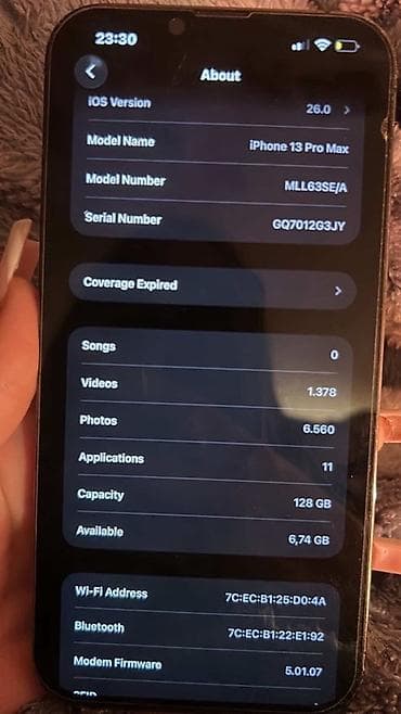 kopija iphone 13 pro max: Apple iPhone iPhone 13 Pro Max, 128 GB, Crn, Face ID — 5