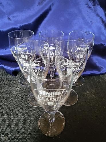 metalac case i solje: Ekskluzivna serija univerzalnih casa,kristalno staklo Rasal iz 90ih — 9