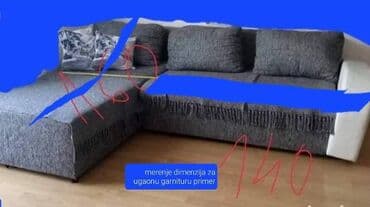 Desks and tables: Presvlake za ugaone garniture/dvosed/trosed/fotelje. Materijal spandex — 3