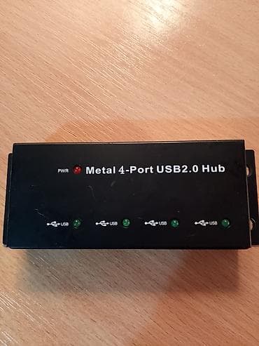 Metalni USB 2.0 čvorište (hub) sa 4 porta - Model: NEONET GC-U34W