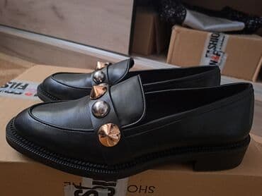 mokasine od prevrnute koze: Mokasine, Stradivarius, 39 — 3