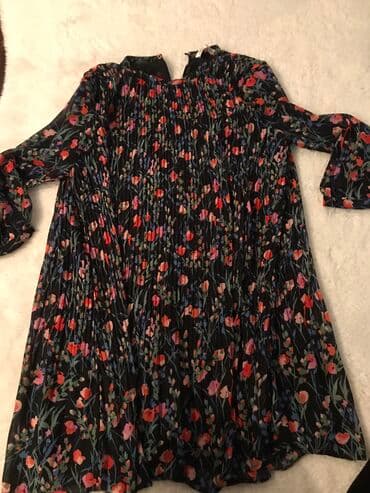 Zara XS (EU 34), color - Black, Long sleeves