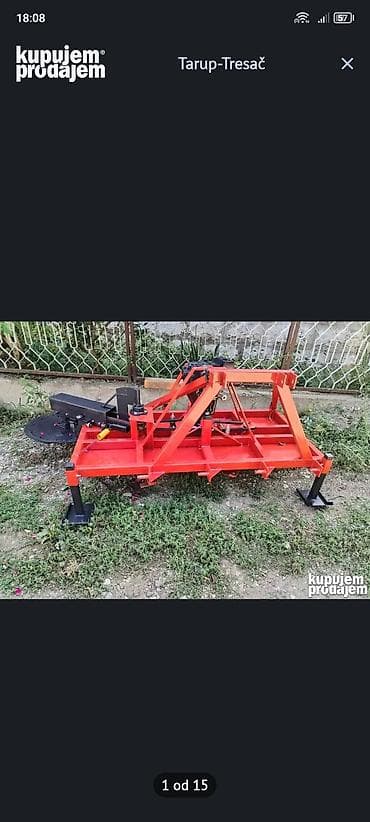 Tarup – tresač za voćnjake - Poljoprivredni priključak za traktor
