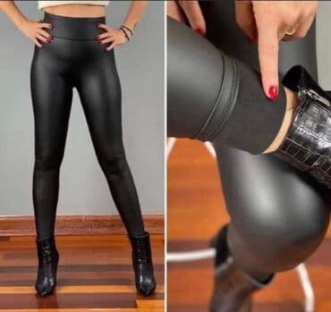 termo helanke boja koze: S (EU 36), M, L, bоја - Crna — 3