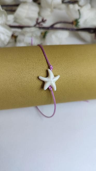 swarovski nakit prstenje: Narzukvica sa morskom zvezdom – minimalistički letnji detalj - — 1