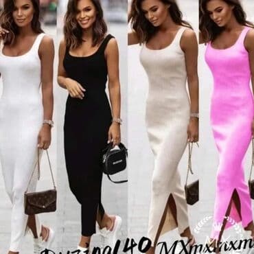 haljine sa tufnama: Haljina: 1700 dinara 
2.kom = 2300 dinara — 3