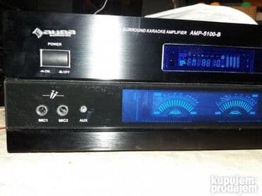 motorola startac original: Auna amp-5100b; Germany -2 mikrofonska ulaza; originalni daljinski; — 6