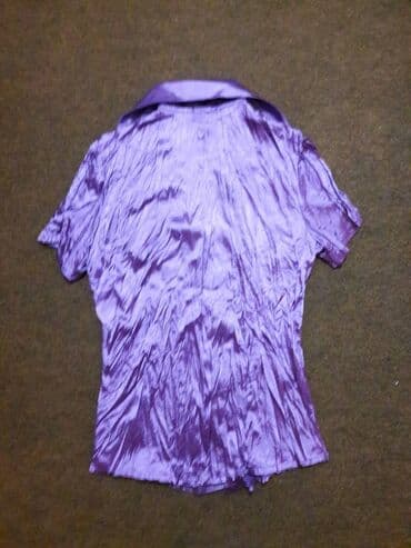 kaftan haljine za plazu new yorker: M (EU 38), Satin, Single-colored, color - Purple — 3