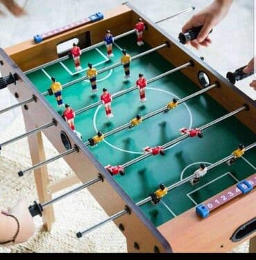 fudbalski dresovi prodaja: DRVENI STONI FUDBAL Opis i karakteristike: Sto za stoni fudbal — 1