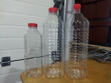 šoljice za espresso kafu: Plastične i staklene boce za punjenje pića - Set providnih boca — 2