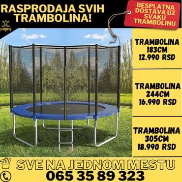 nemacki za 5 razred data status: TRAMBOLINE 183, 244, 305, 366 Rasprodaja Kontakt: Mogućnost plaćanja — 1