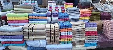 Slike i ramovi: Pamučni peškiri – širok izbor boja i dezena 12 komada - Materijal — 3