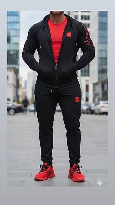 mantil crni: Trenerka Hugo Boss, bоја - Crna — 1