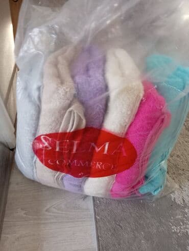 aluminijumska vrata za kupatilo: Set peškira, Jednobojni, bоја - Šareno — 7