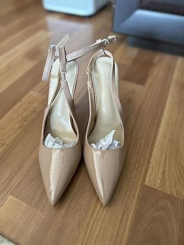 kozne pantalone cena: Elegantne ženske salonke na visoku štiklu - Model: špic cipele sa — 1