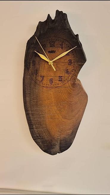 Zidni sat, bоја - Braon, Novo