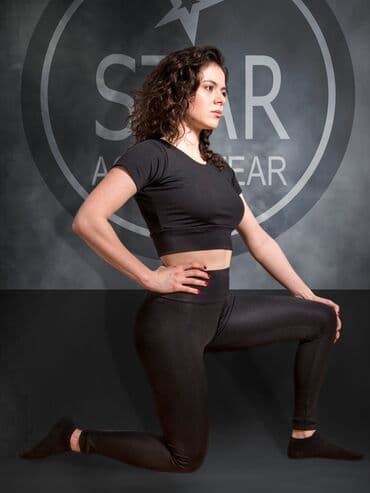 push up helanke: XS (EU 34), S (EU 36), XL (EU 42), bоја - Crna, Jednobojni — 3