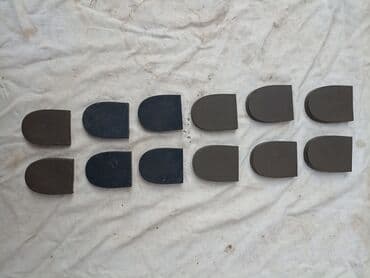 mokasine ženske zara: Flekice za pete cipela sa slike, gumene,debljine 12 mm, najmanji broj — 2