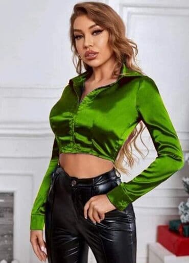 crna satenska kosulja: Kosulje saten 2000 — 6