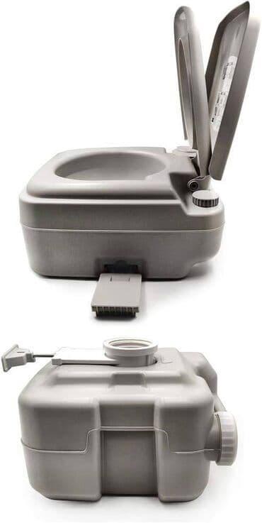 sat sa pticama: Prenosivi hemijski toalet – kompaktnog dizajna, idealan za kampovanje — 3