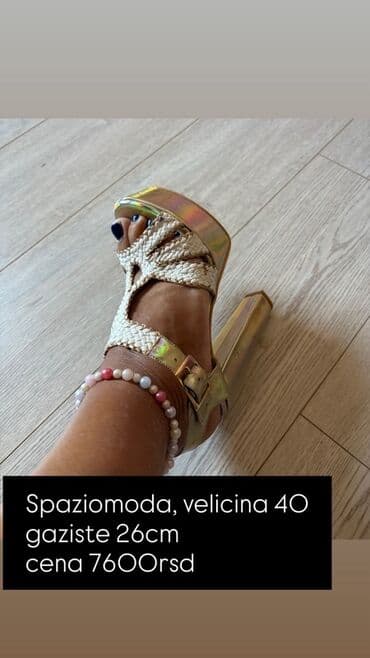 zenske kozne cipele ravne: Salonke, 39 — 9