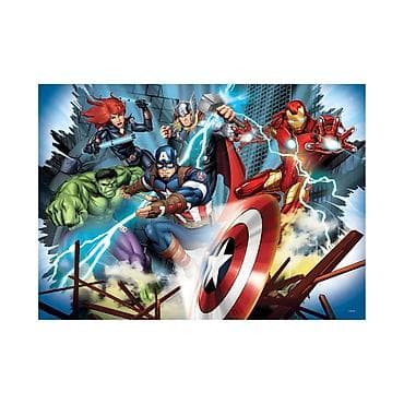 srebrne haljine slike: Slagalica Marvel Avengers 2 u 1 – dvostrana zabava za mališane! - — 2