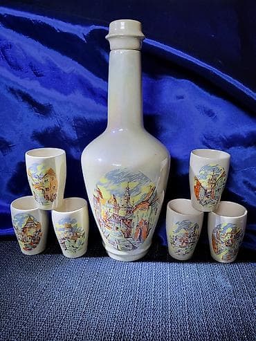 pasirke za paradajz: Servis nov FS za zestoko pice fajans 1940g+. Servis fajans( mesavina — 1