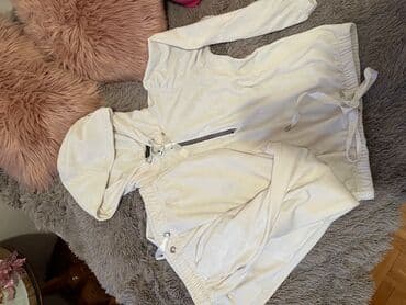 Sweatsuit Sets: Single-colored, color - White — 3