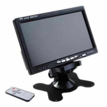 zastita od sunca za auto za decu: 7-inčni TFT LCD kolor HD ogledalo Monitor za rikverc kamere Gledanje — 2