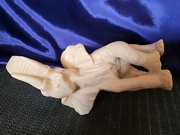 kalendar 1982 godine: Figura nova slona,itakijanski alabaster 1970/80ta godina. Masivna — 10